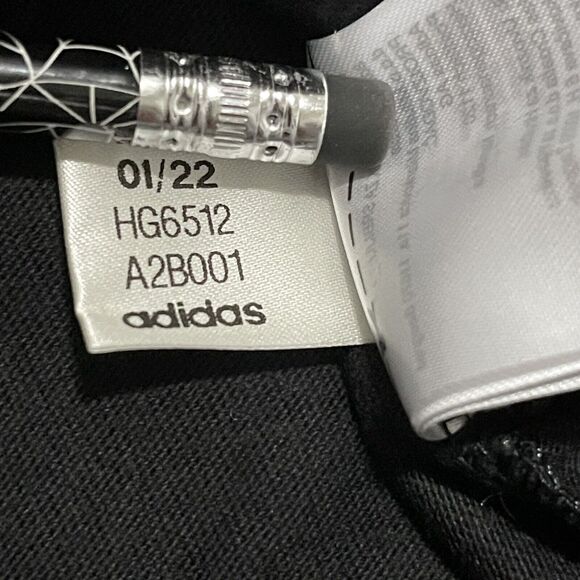 NEW adidas Racing Shirt Mens Medium Black Jeremy Scott NASCAR Rally Heavyweight - Picture 9 of 10